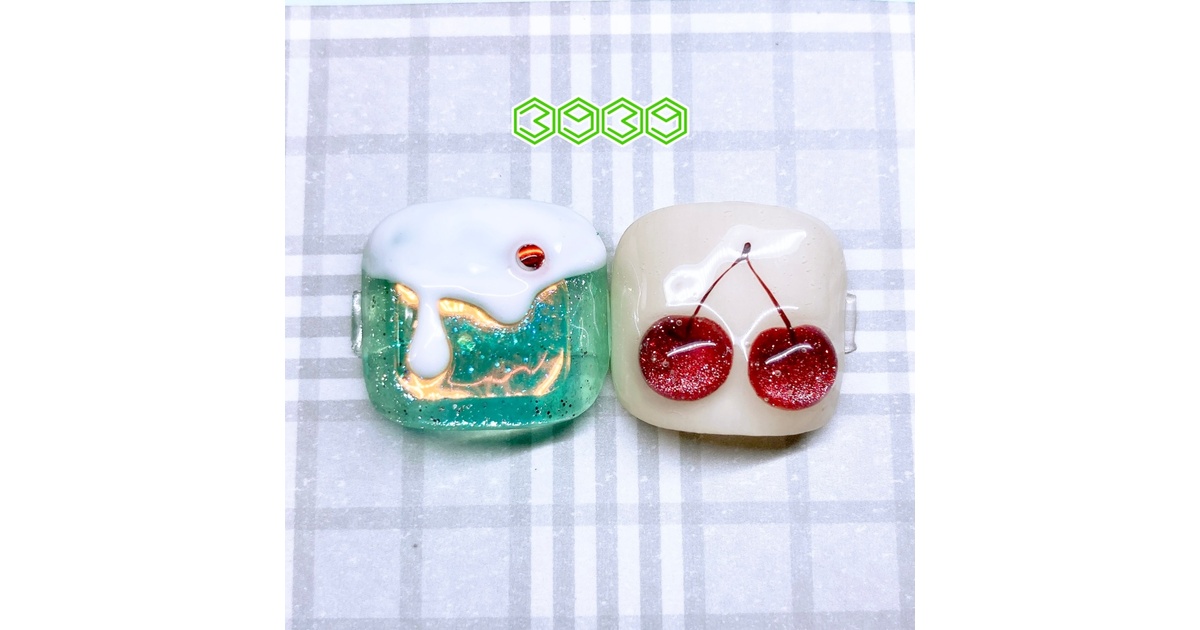 オーダー パンダ ソーダ フット ネイルチップ 確認用 オーダー パンダ ソーダ フット ネイルチップ 確認用