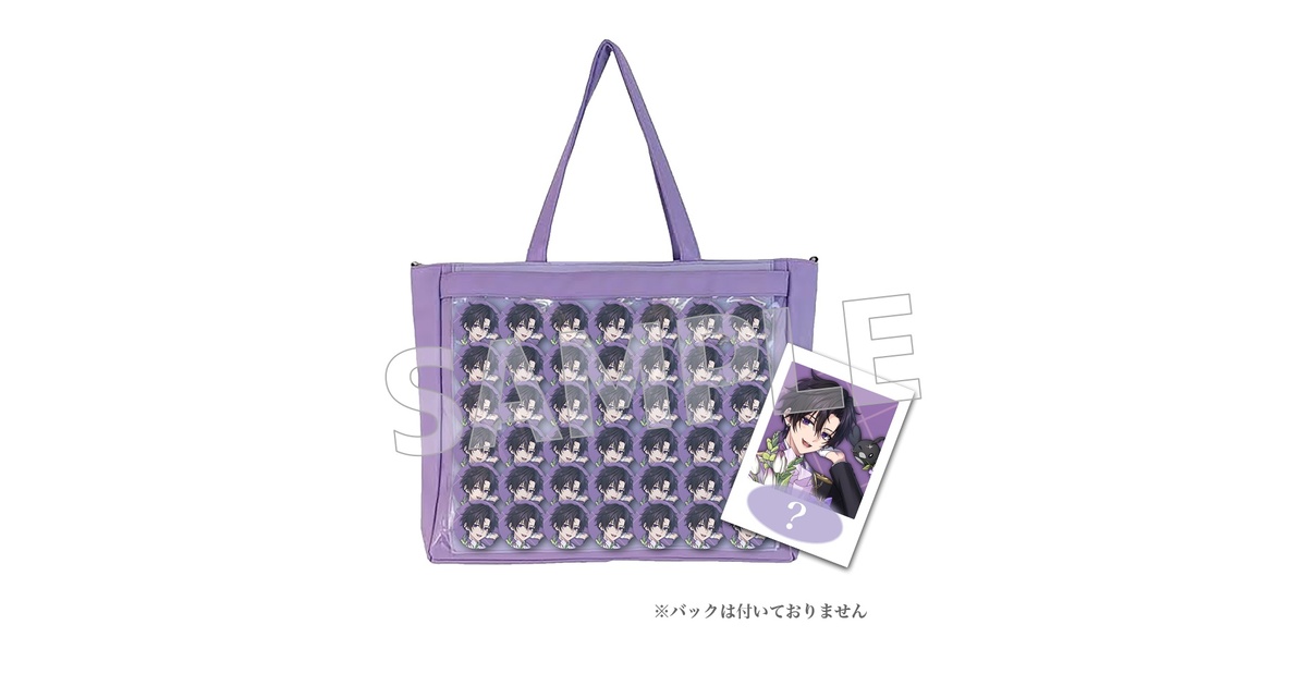 luz サイン入り缶バッチ付痛バ