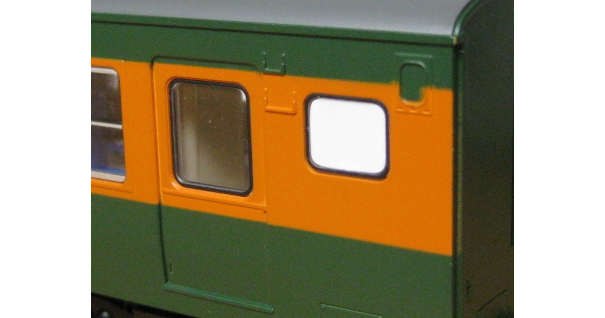 HO)165系 行先幕、トイレ窓シール(白)KATO製対応 - 工芸社