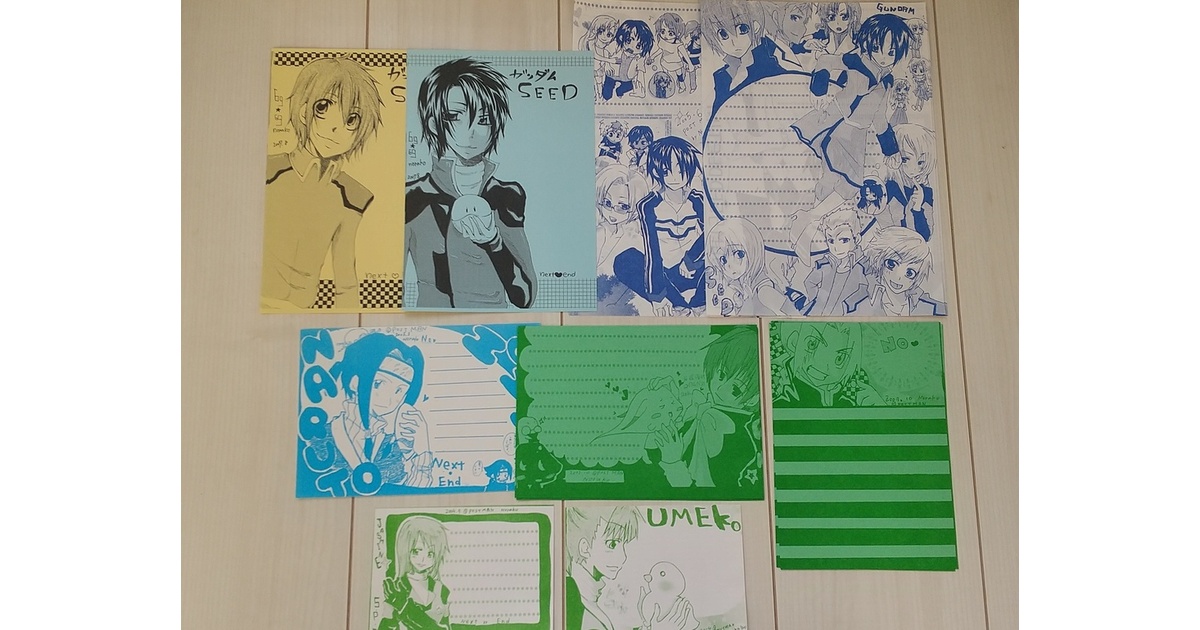 1996年〜99年　同人便箋　※B6便箋は2000年ちょうど混ざってます その他① ～2000年同人便箋まとめ - メルカリ