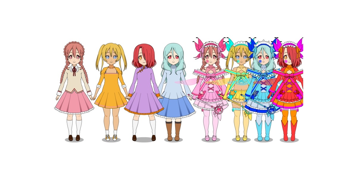 みんなの着せ替え！エクスポートデータフェアリエルシーズン