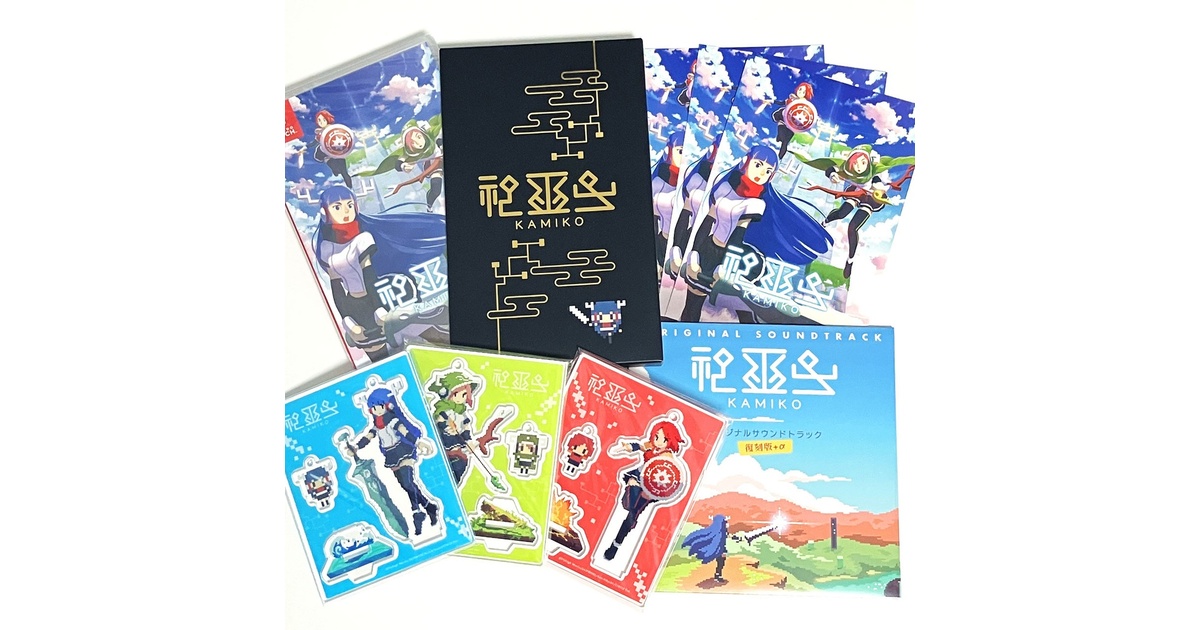 神巫女　カミコ　Switch 2Dアクションゲーム「神巫女 -カミコ-」のNintendo Switch用