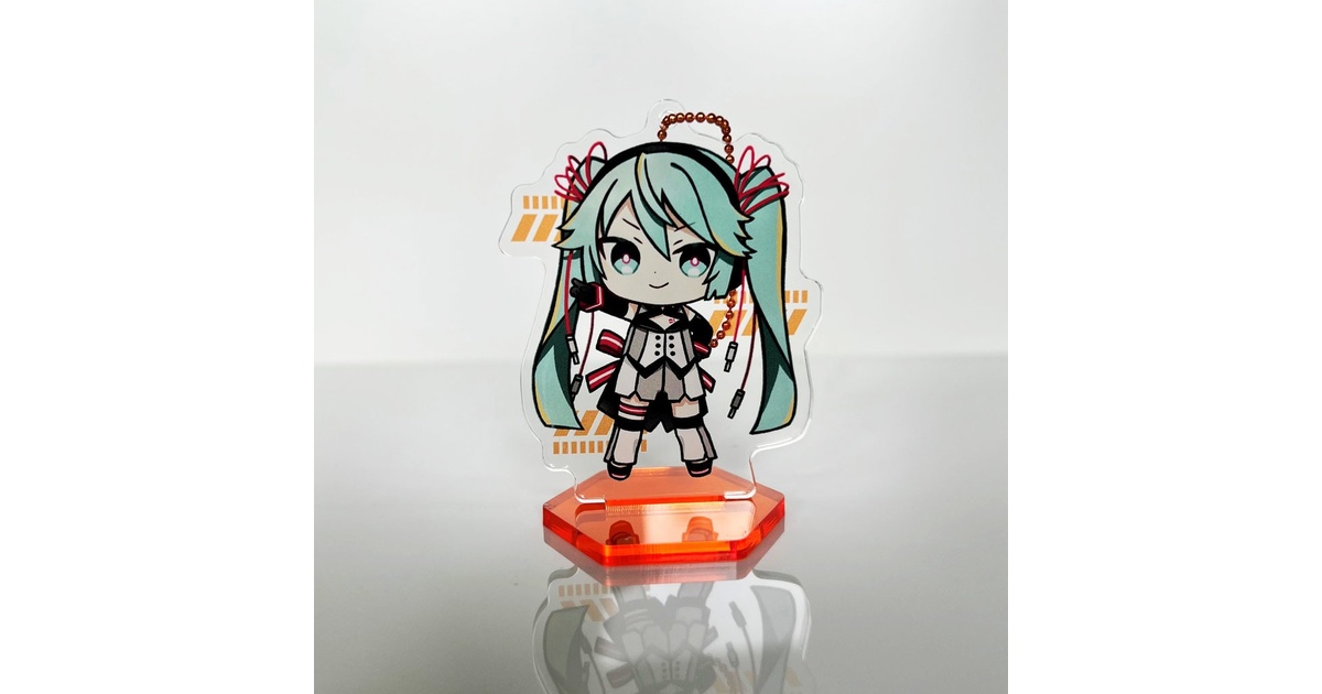 匿名配送 初音ミク×鶏 2 キャラアニ限定 スマートフォンアクリルスタンド 初音ミク 百鬼夜行 アクリルスタンドM - 株式会社ツインクル