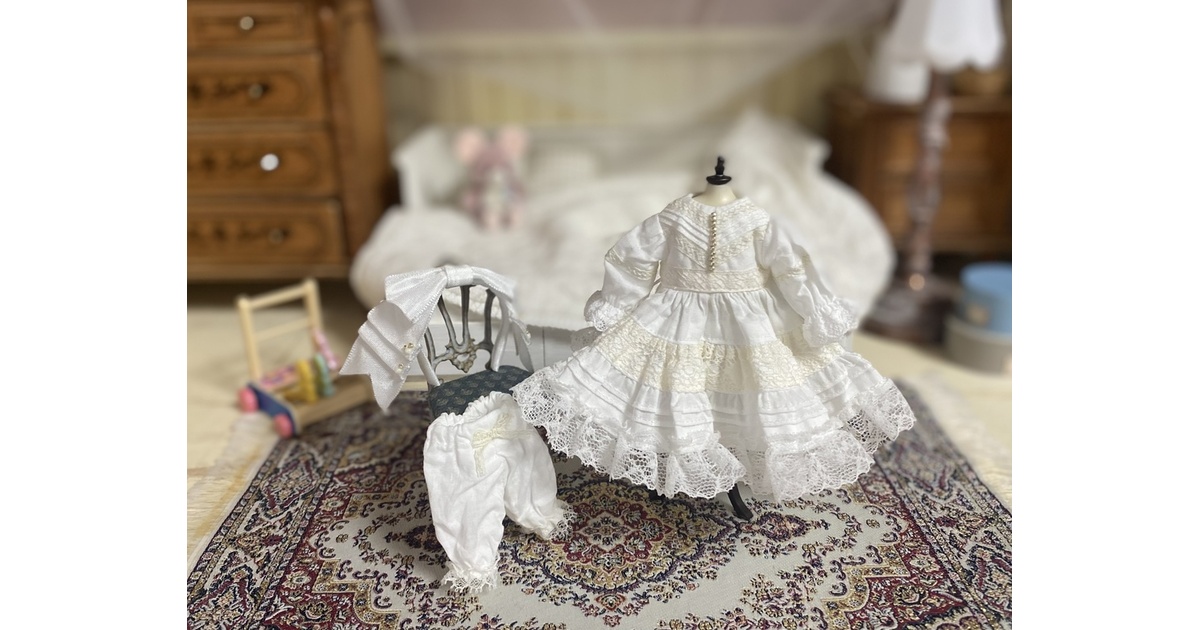 1/12ドールサイズ ネグリジェドレスセット - ellema-doll - BOOTH