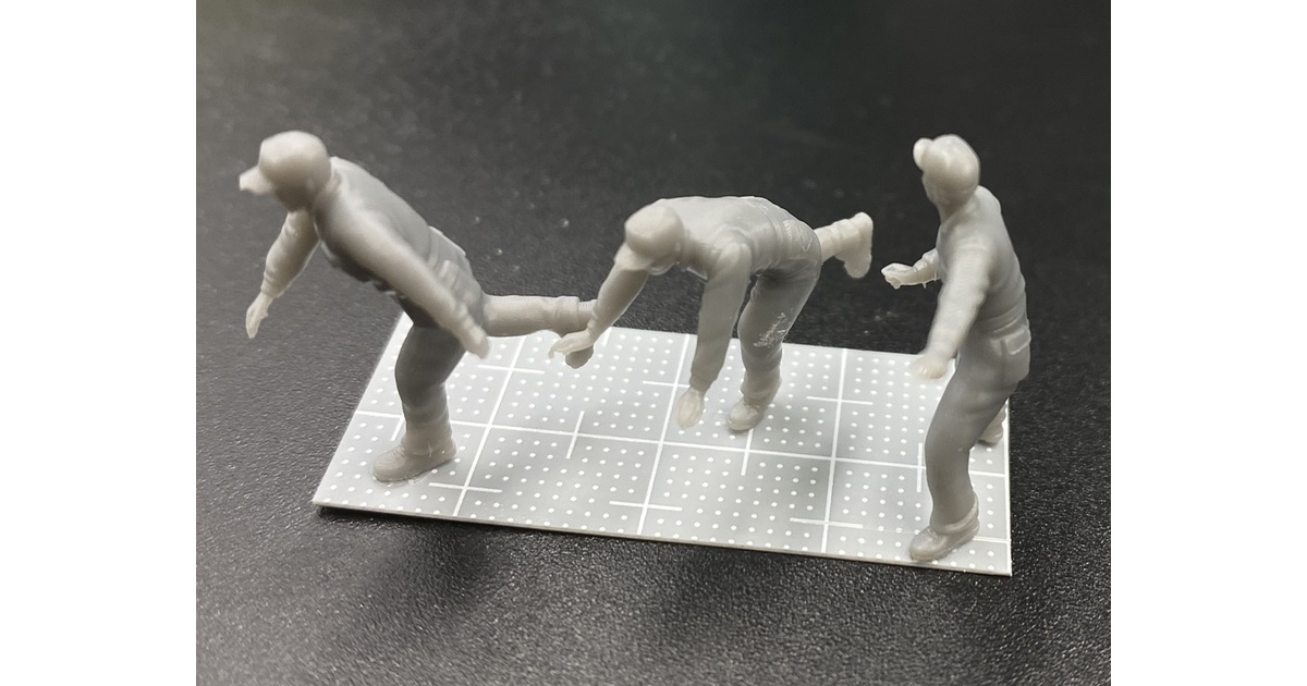 1/72 作業員パニックセットA - chomota+ - BOOTH