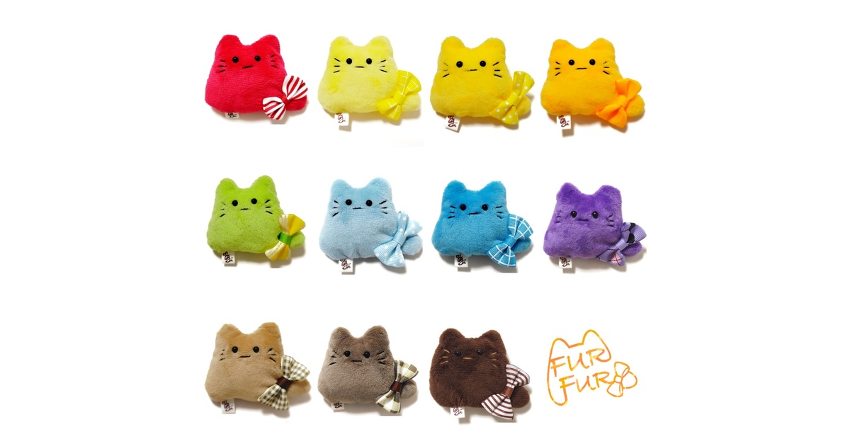 推しカラー】手のひらサイズぬいぐるみファーファー - Cagelam - BOOTH