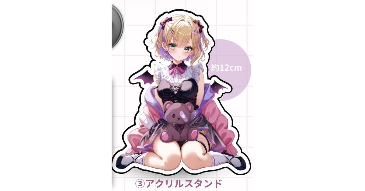 胡桃のあ　アクリルスタンド　フィギュア 胡桃のあアクリルスタンド - saｰya fan art goods - BOOTH