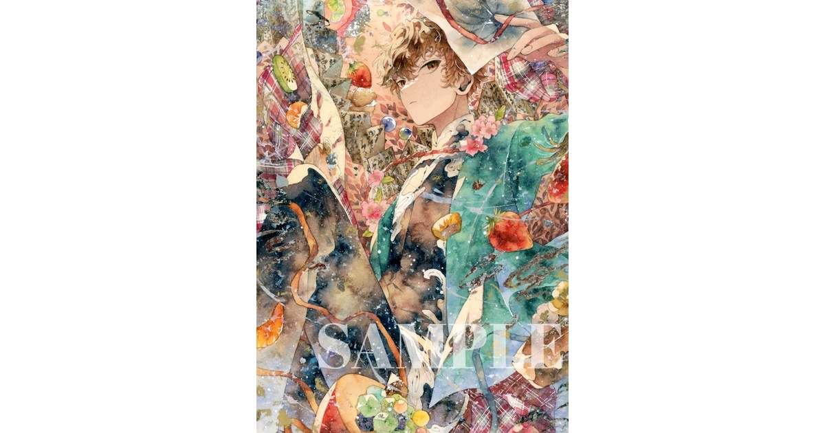 安いそれに目立つ 手描きイラスト オリジナル 創作 原画 「新作の調理支度」 イラスト