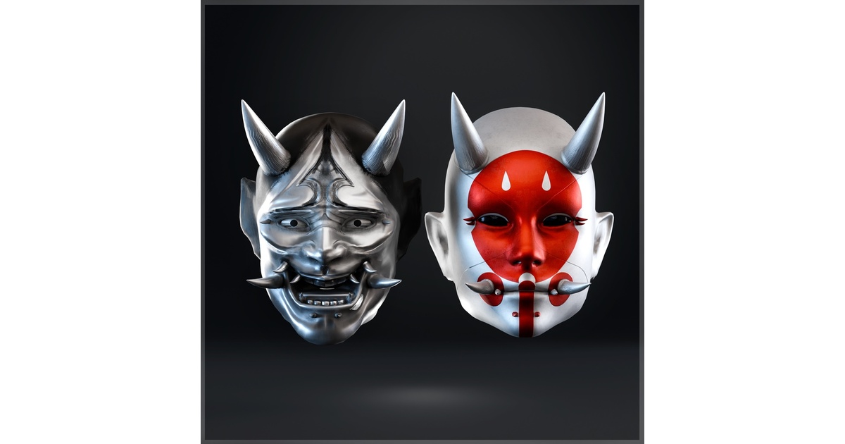 般若の面 | Hannya Mask 能面 - mori-unofficial - BOOTH