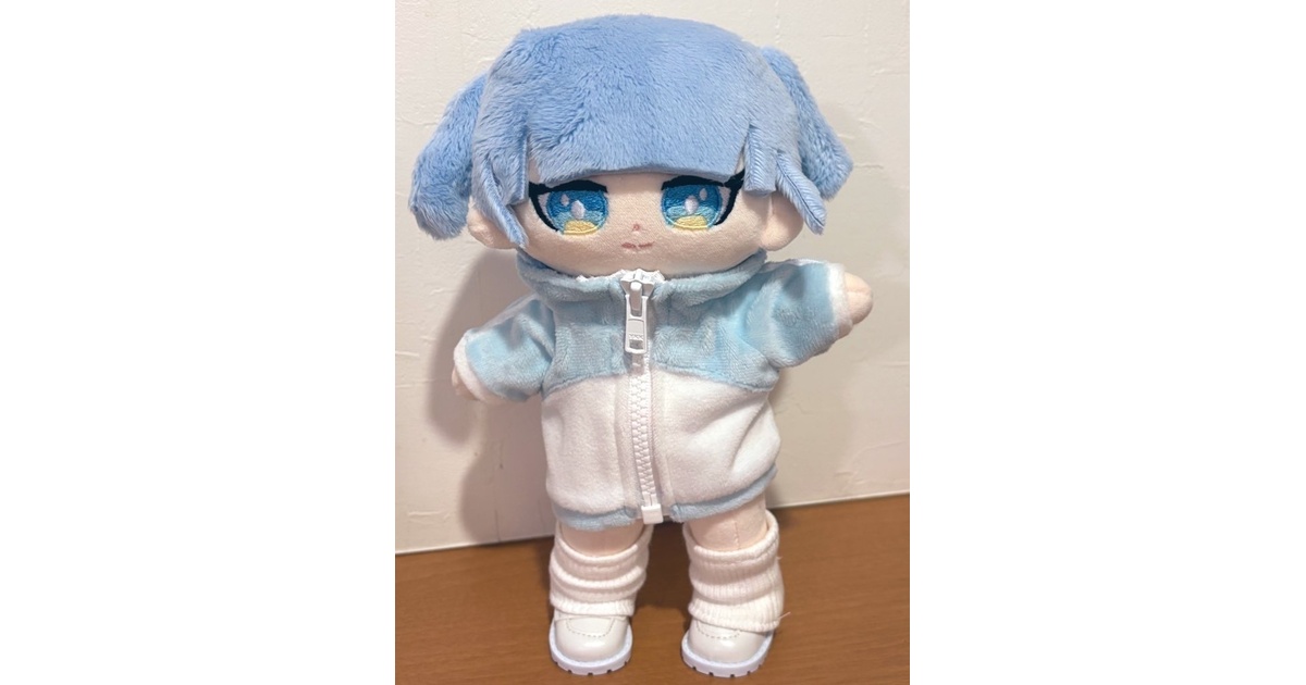 ハンドメイド 無属性ぬい 無属性 ぬいぐるみ 骨あり ピンク うた