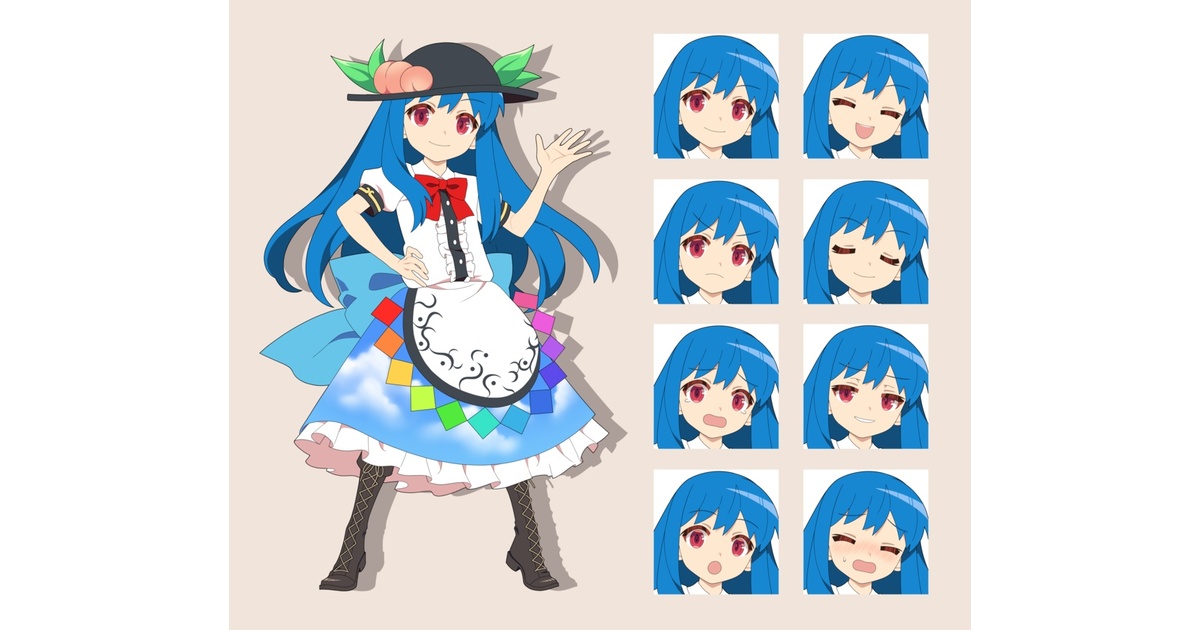 東方Project、比那名居 天子 cd5da6ee-85fa-4030-9c2f-