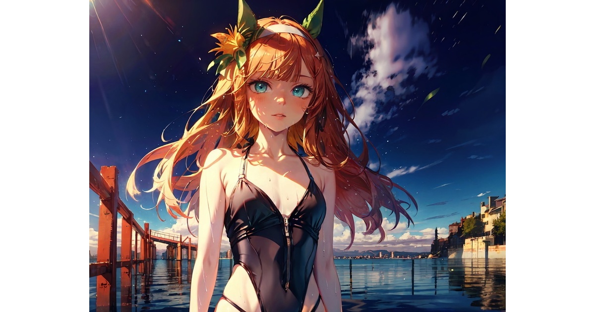 買い切り版】いろんな水着ウマ娘24枚セット (2) バカンス編2