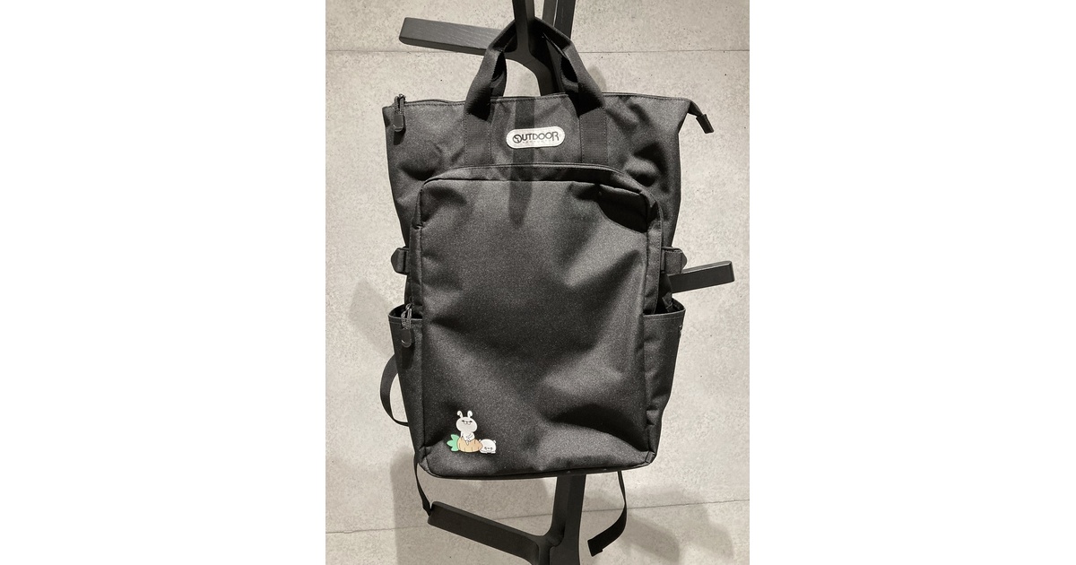 OUTDOOR×ヨッシースタンプうさぎ&くまさんコラボ2wayリュック ※予約