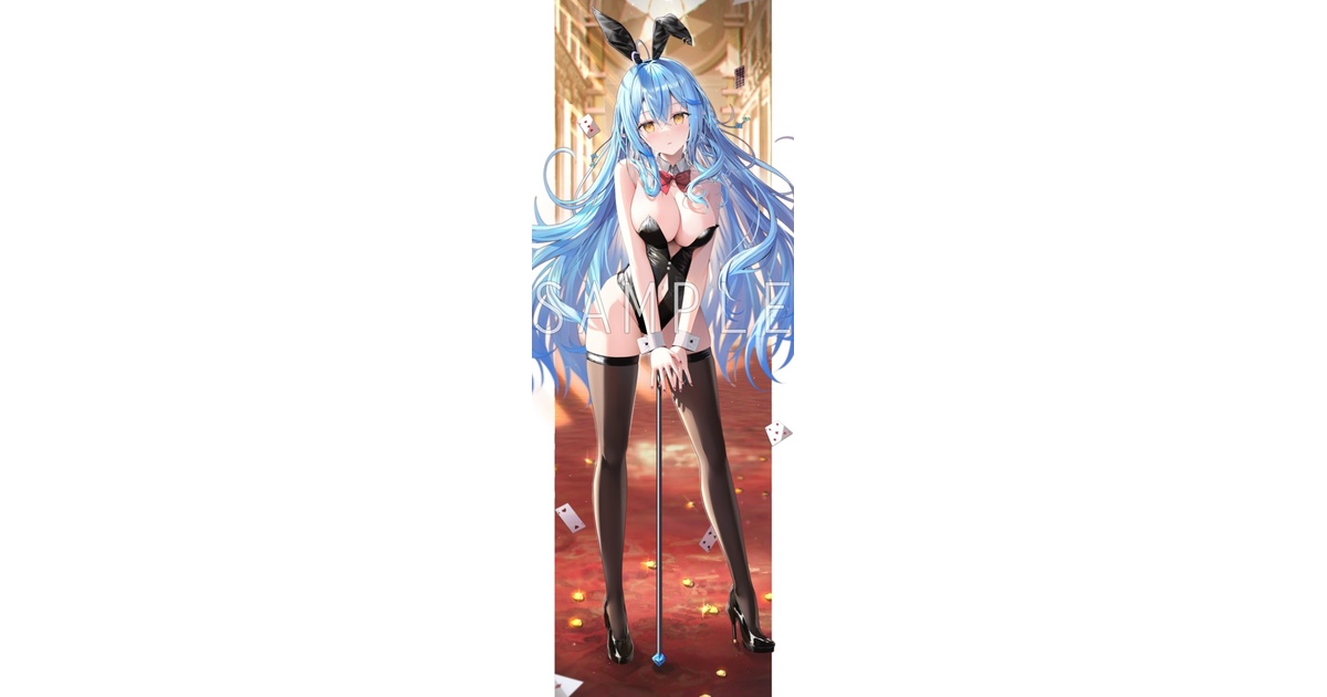 受注生産】再販:等身大タペストリーバニーラミィ - リン☆ユウ 受注生産】再販:等身大タペストリーバニーラミィ - リン☆ユウ