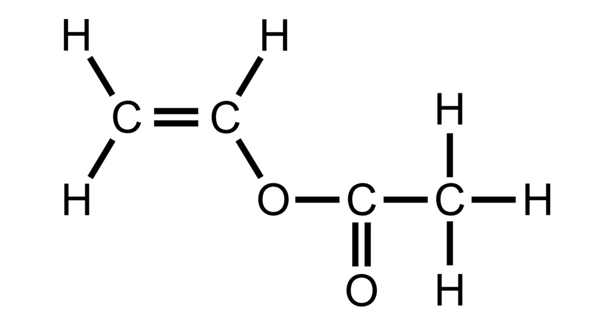 酢酸ビニル 構造式 - kyouzaiya - BOOTH