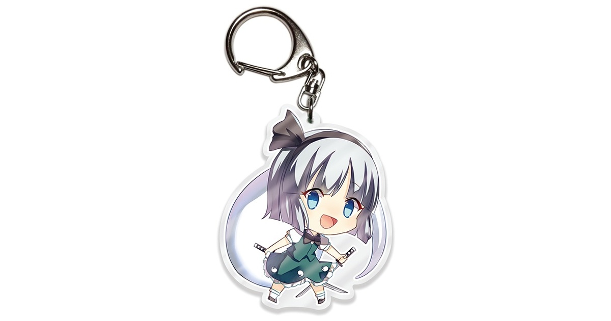 新品】東方Project アクリルキーホルダー ゆるっととうほう 125