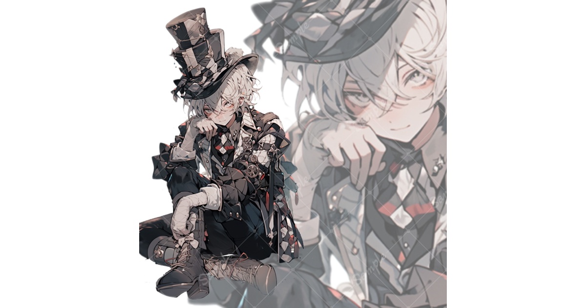 立ち絵素材69 マッドハッター - いろはす - BOOTH