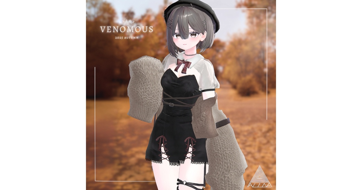 Venomous【12アバター対応・VRChat向け3Dモデル】 - ALICE - BOOTH