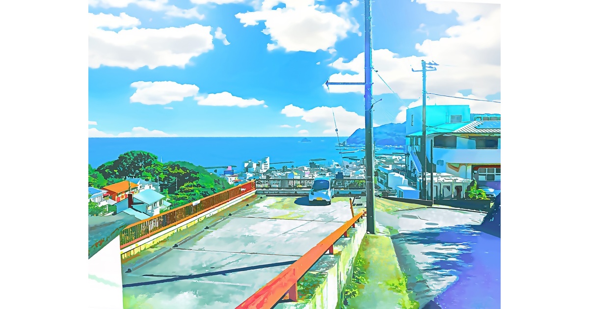 海辺の見える町 - Re;creating_world - BOOTH