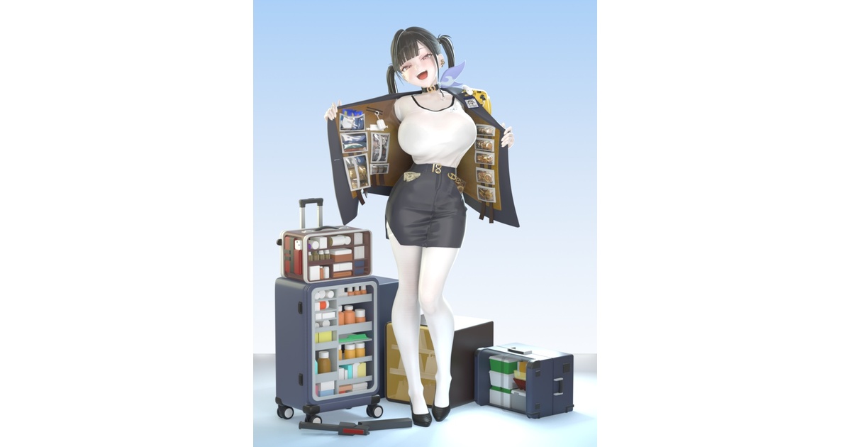 勝利の女神：NIKKE ブレッディ　ガレージキット　完成品 NIKKE ガレージキット - BOOTH