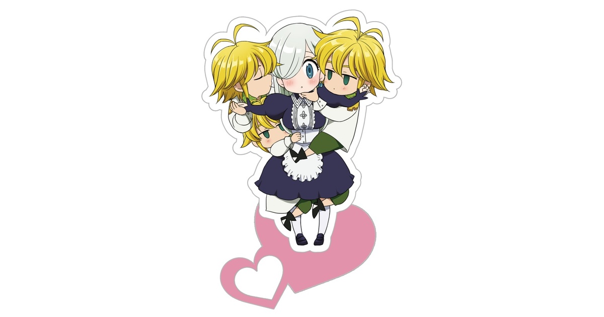 メリオダス＆エリザベスアクリルスタンド - primrose - BOOTH
