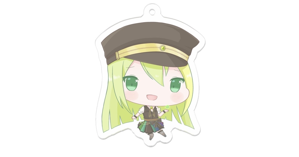 アリナ・グレイ アクリルキーホルダー - こまつな農園 - BOOTH