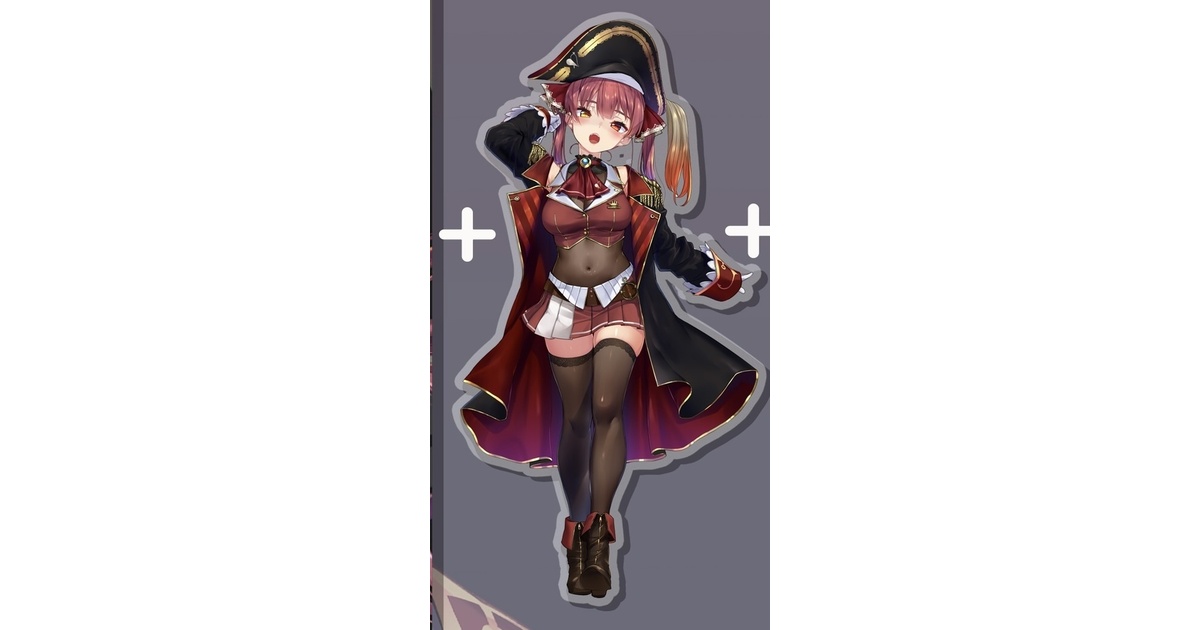 ホロケット1st】マリン船長アクリルスタンド - あかさあいグッズ - BOOTH