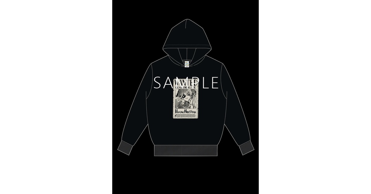 ホロクル10th あかさあい 宝鐘マリンWANTEDパーカー【XLサイズ】 ホロクル10th】宝鐘マリンWANTEDパーカー【XLサイズ】 - あかさあい