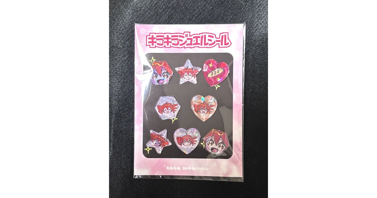 重音テト】キラキラジュエルシール - 【ボーマス事後通販】いぬ's shop