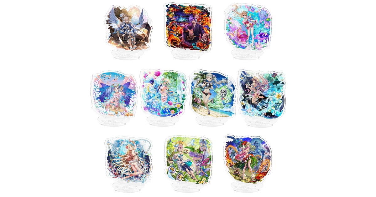 サマーキャラ アクリルフィギュア - 【逆転オセロニア公式】おせろに屋