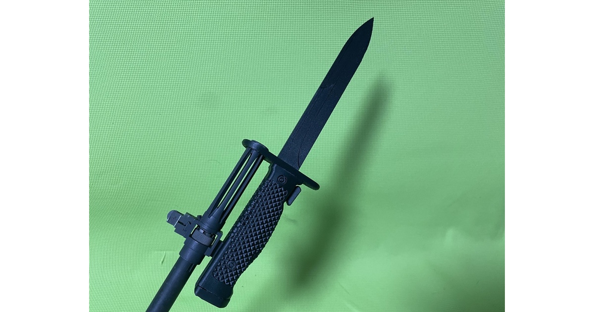 バヨネット] 銃剣 刃切断合法品 刃無し バヨネット] 銃剣 刃切断合法品