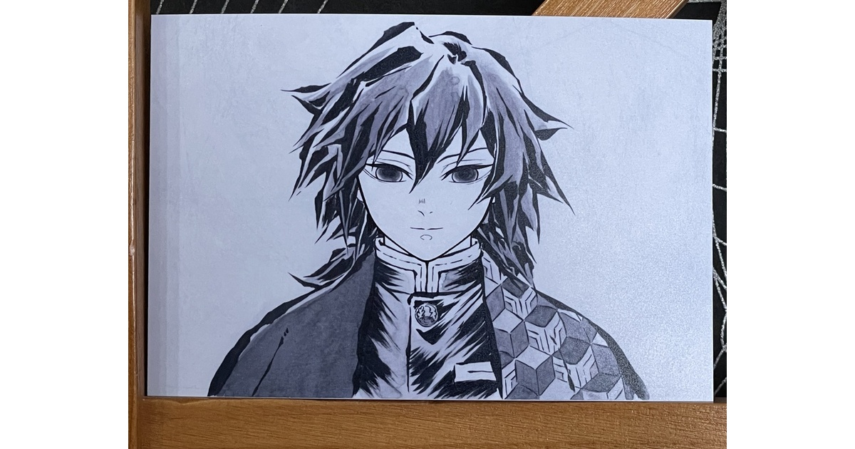 コミック モノクロイラストカード・ペーパー コミック モノクロイラストカード・ペーパー