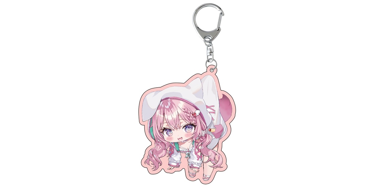 博衣こより カラーアクリルキーホルダー - さしみねこ屋 - BOOTH