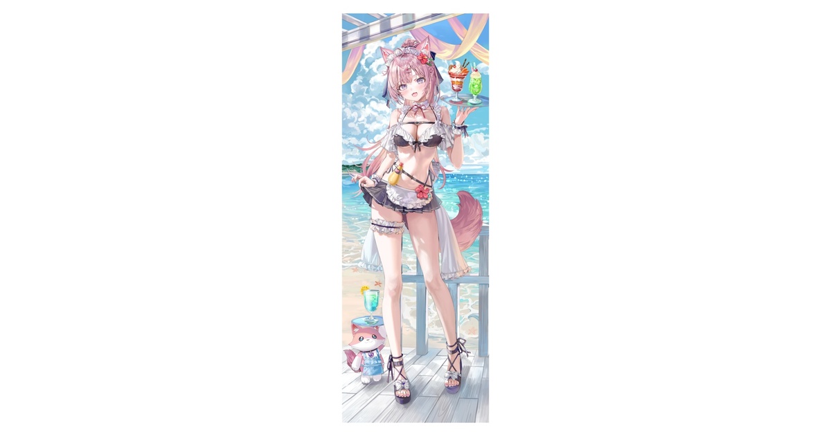 ホロライブ C105 博衣こより 等身大タペストリー さしみねこ屋 博衣こよりちゃん 等身大タペストリー - さしみねこ屋 - BOOTH
