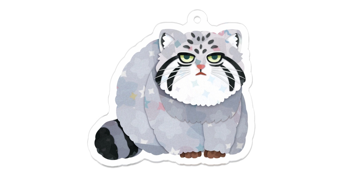 マヌルネコ アクリルキーホルダー - キクチミロBOOTH - BOOTH