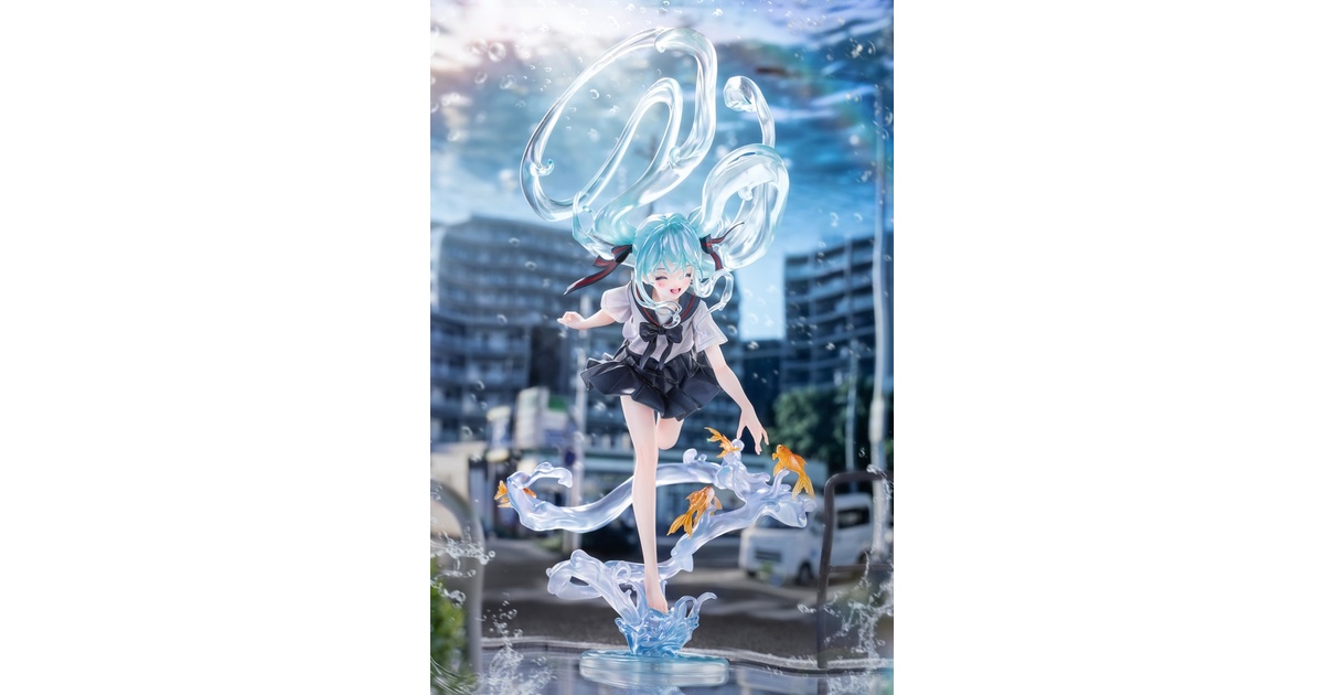 ミク・みず～・未塗装ガレージキット - Echoフィギュア部 - BOOTH