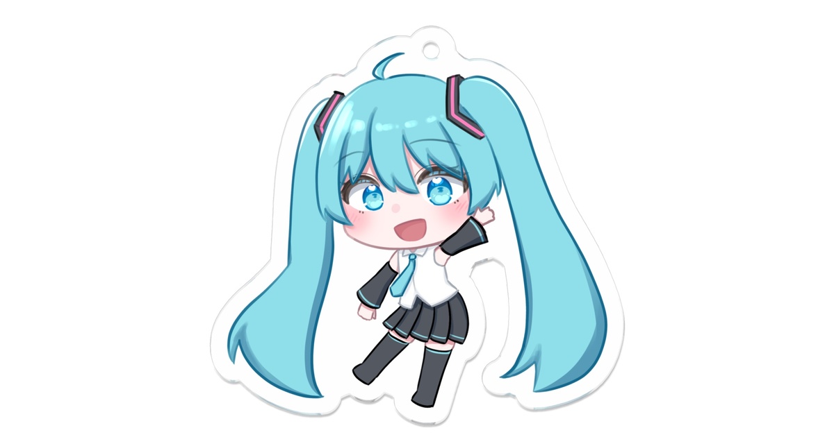 初音ミク アクリルキーホルダー 餡こたく