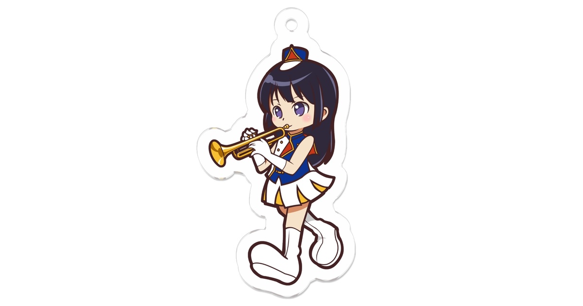 響け！ユーフォニアム アクリルチャーム缶バッジセット 久美子