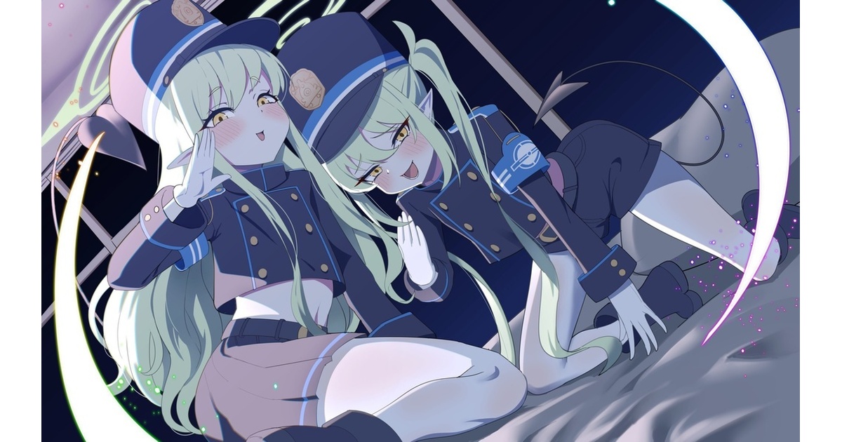 カードサプライ【プレイマット】 ブルーアーカイブ_ 橘ヒカリ&橘ノゾミ