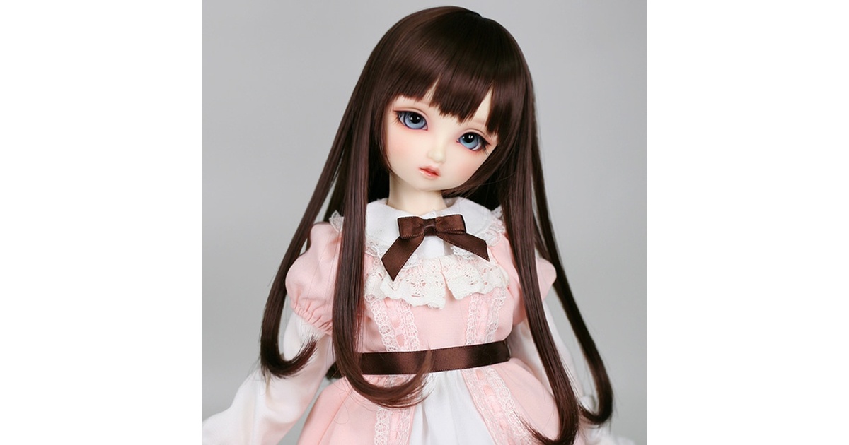 MSD SDMサイズ耐熱ウイッグ 7~8インチ ストレート WMM-002