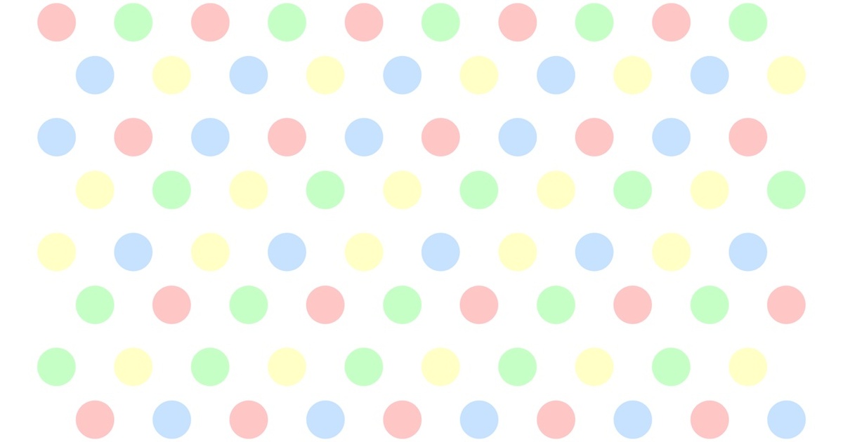 パステル画　水玉 5f5a70e3-6d40-4318-ab3a-