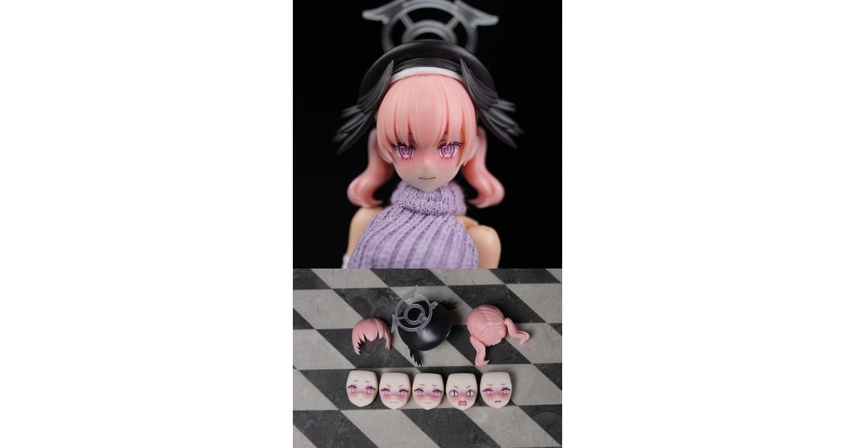 BAF-008]ブルーアーカイブ ヘッドパーツセット - コハル - MUSCUTO