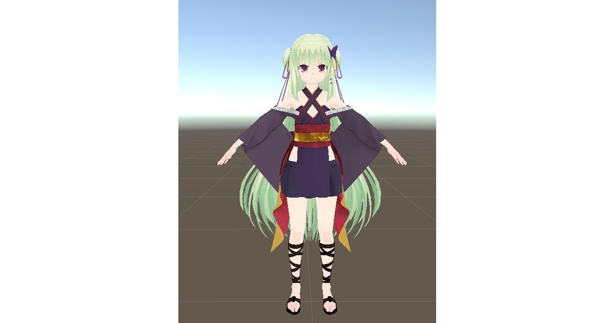 3Dモデル」ムラサメ - apoison-teaparty - BOOTH 3Dモデル」ムラサメ - apoison-teaparty - BOOTH