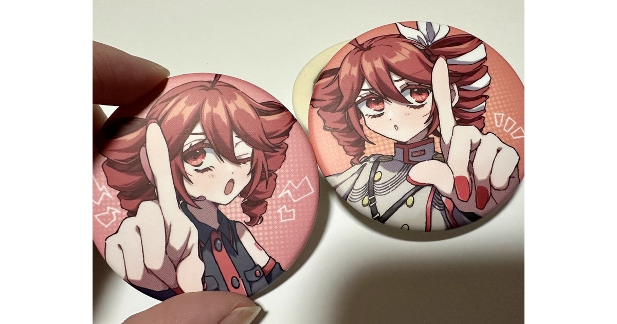 重音テト ミニ 缶バッジ　2種セット 重音テト缶バッチ2個セット - domi - BOOTH