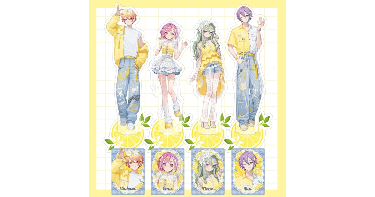 天馬司アクスタ&カード　＋　ワンダショカード4枚　　プロセカクリフェス クリフェス2026】ワンダショ アクスタ＆カード セット - 裕／東の
