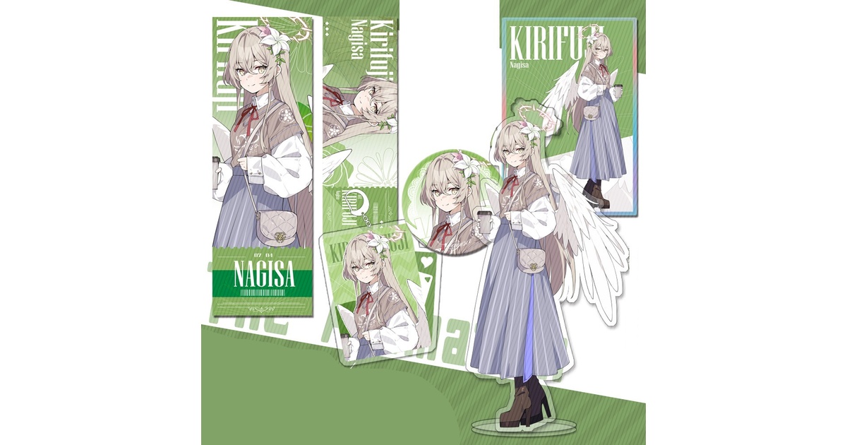 ブルーアーカイブ 桐藤ナギサ アクリルキーホルダー アクリルスタンド