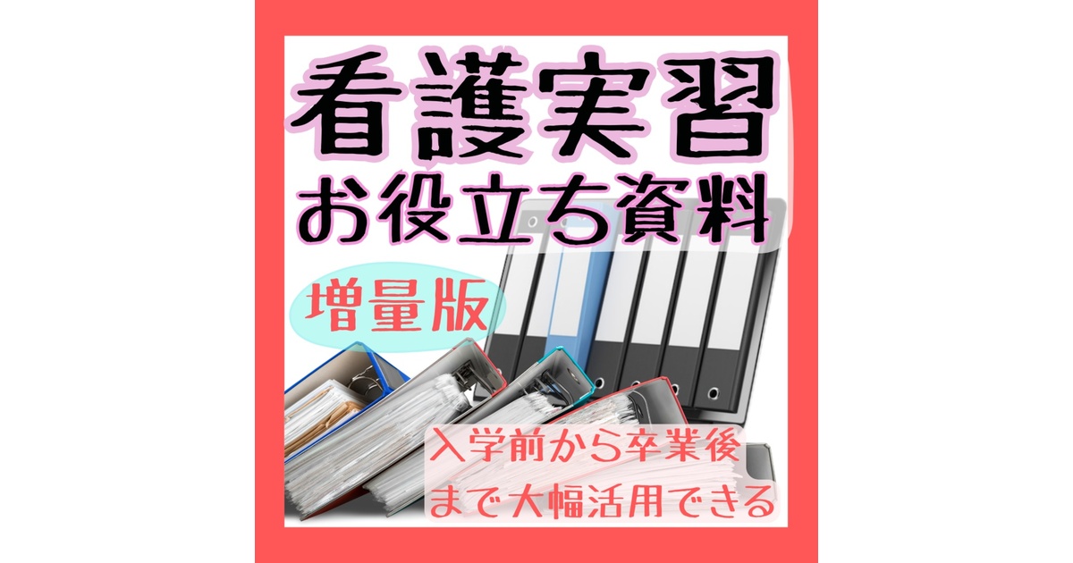 【増量版】看護実習★お役立ち資料(看護過程)USB 超増量版】看護実習お役立ち資料(実習のお友) - ゆう☆看護実習