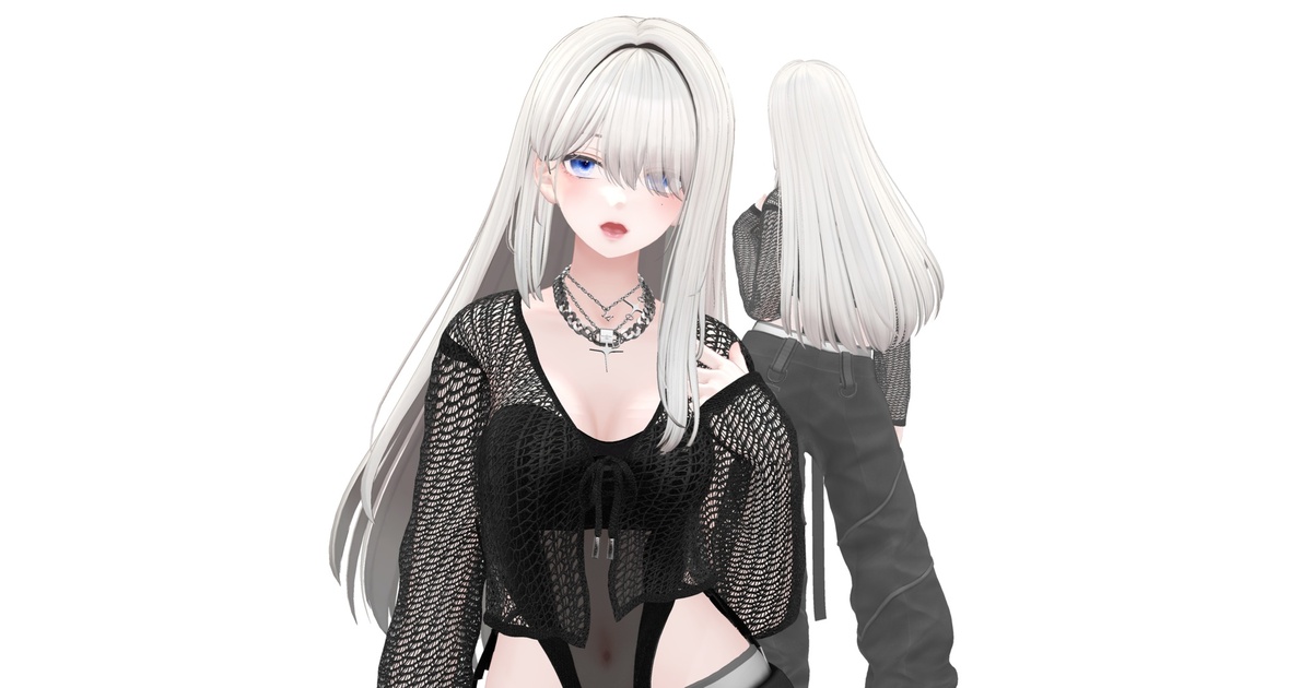 3Dヘアモデル] ギャルヘアV.2 - ANKA - BOOTH