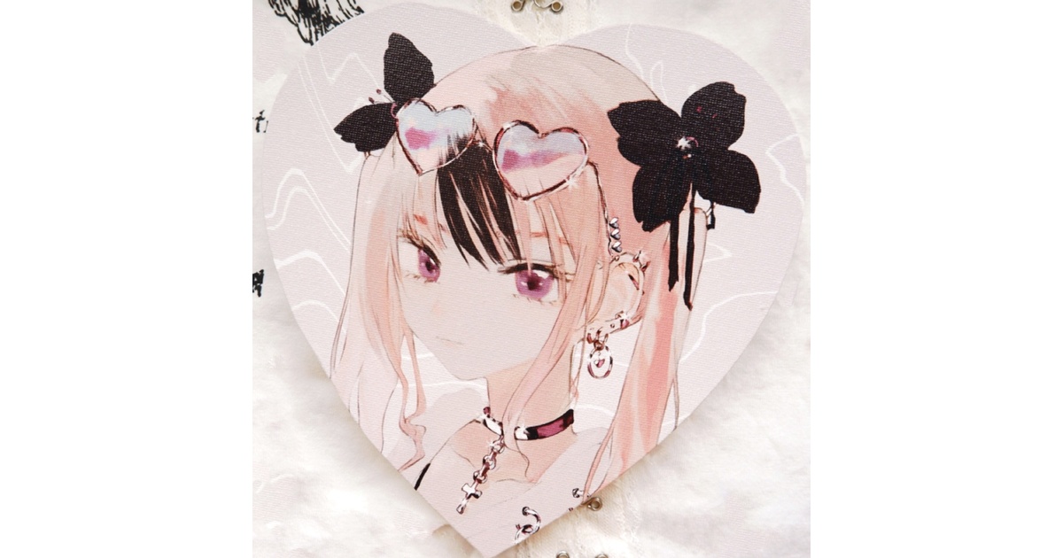 恋小いろり　直筆サイン入り　小春キャンバスアート NEW〛♡型キャンバスプリント〚直筆サイン入り〛 - QTONAGI - BOOTH