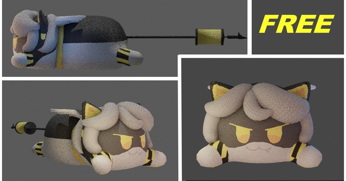 plush v cat murder drone - yumily16 - BOOTH